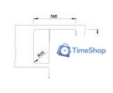 Кухонная мойка Blanco Zia 40 S 527378 (вулканический серый) - Изображение №4 — Интернет-магазин Time-Shop