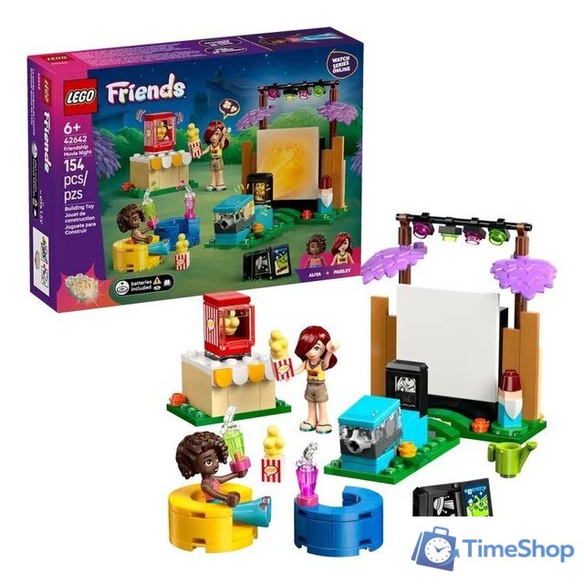 Конструктор LEGO Friends Вечер кино с друзьями 42642 - Изображение №3 — Интернет-магазин Time-Shop