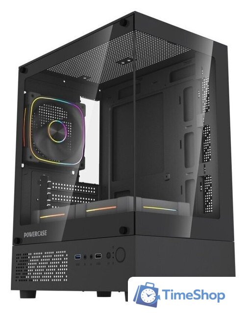 Корпус Powercase Vision Micro M1 ARGB CVMM1B-A3 - Изображение №1 — Интернет-магазин Time-Shop