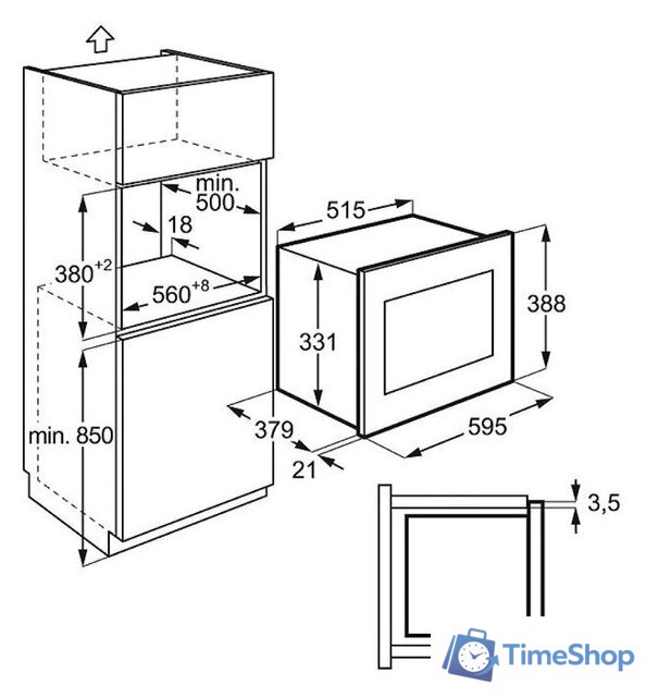 Микроволновая печь AEG MSB2547D-M - Изображение №4 — Интернет-магазин Time-Shop