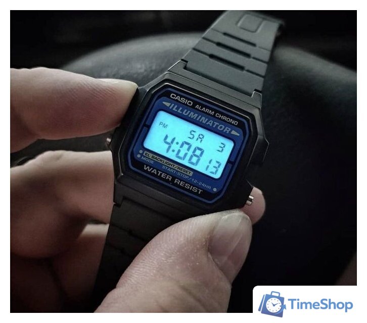 Наручные часы Casio F-105W-1A - Изображение №5 — Интернет-магазин Time-Shop