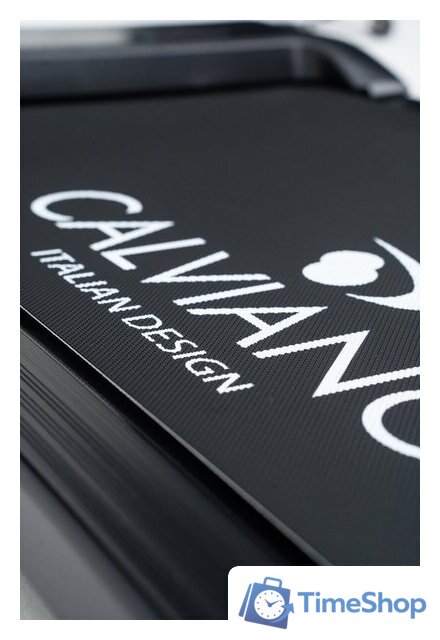 Электрическая беговая дорожка Calviano Slim Black - Изображение №7 — Интернет-магазин Time-Shop