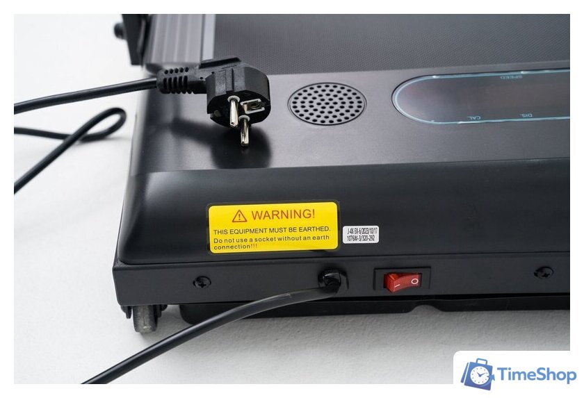 Электрическая беговая дорожка Calviano Slim Black - Изображение №10 — Интернет-магазин Time-Shop