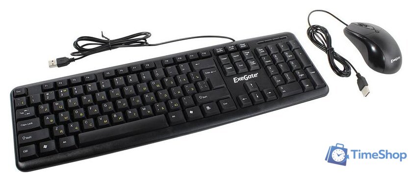 Офисный набор ExeGate Professional Standard Combo MK120 EX286204RUS - Изображение №1 — Интернет-магазин Time-Shop