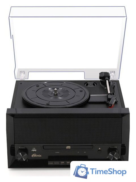 Многофункциональный аудиоцентр Ritmix LP-400B (черный) - Изображение №2 — Интернет-магазин Time-Shop