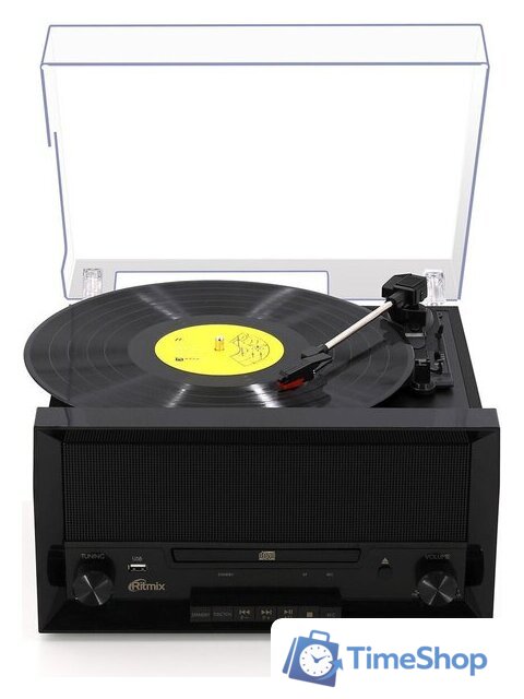Многофункциональный аудиоцентр Ritmix LP-400B (черный) - Изображение №3 — Интернет-магазин Time-Shop