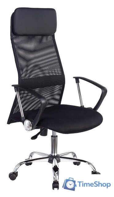 Офисное кресло Бюрократ KB-6N (черный) - Изображение №1 — Интернет-магазин Time-Shop