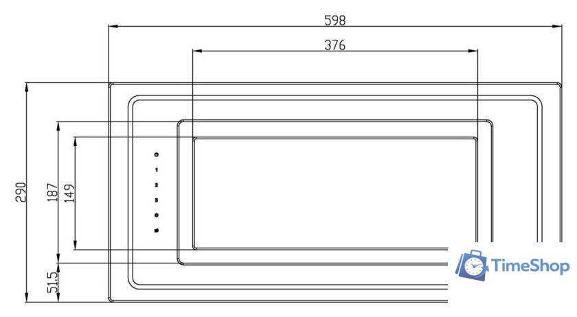 Кухонная вытяжка Schtoff Planet 60 Black (черный) - Изображение №3 — Интернет-магазин Time-Shop