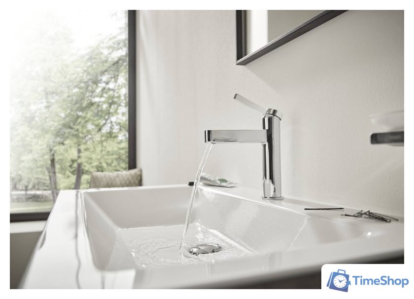 Смеситель Hansgrohe Finoris 110 chrom 76023000 - Изображение №5 — Интернет-магазин Time-Shop