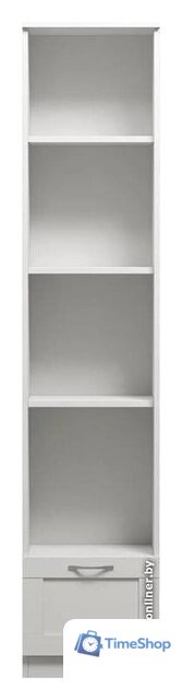 Стеллаж Mio Tesoro Сириус 1 ящик 39x190 2.02.07.130.1 (белый) - Изображение №2 — Интернет-магазин Time-Shop