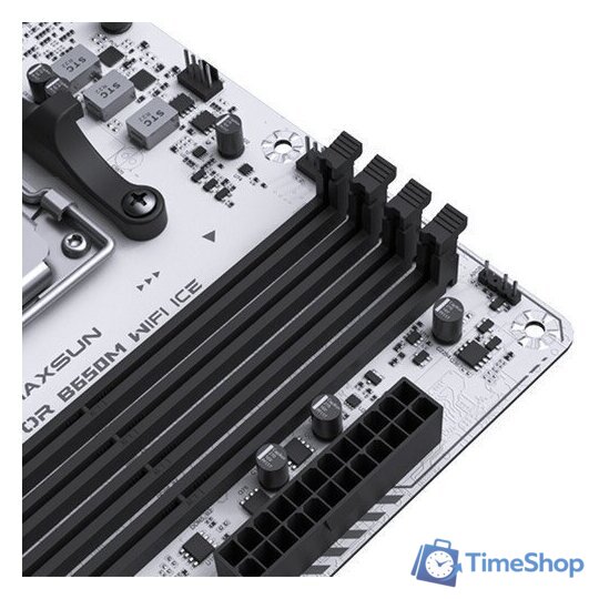 Материнская плата Maxsun Terminator B650M WiFi Ice - Изображение №7 — Интернет-магазин Time-Shop