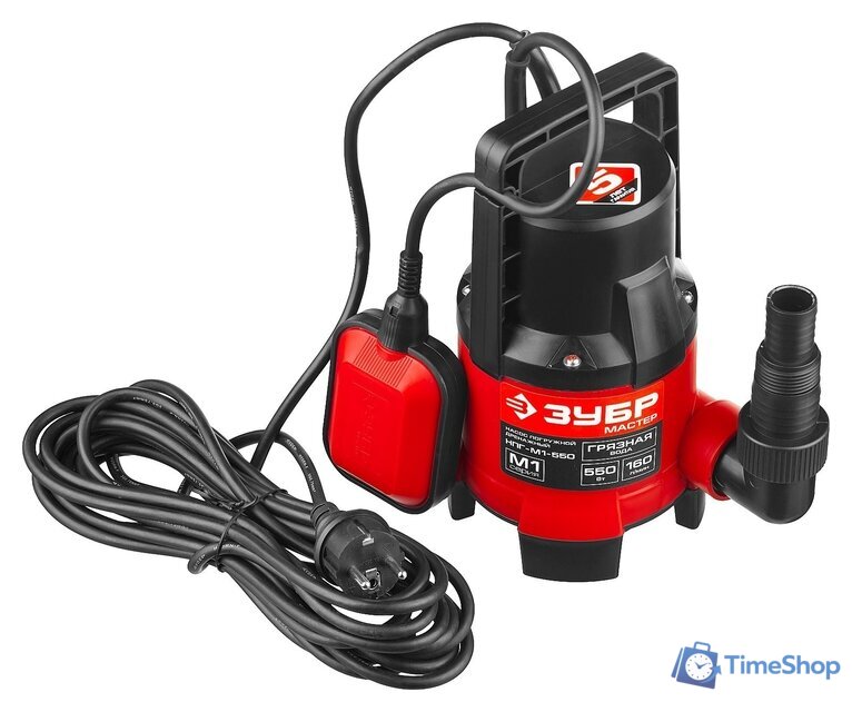 Дренажный насос Зубр НПГ-М1-550 - Изображение №5 — Интернет-магазин Time-Shop