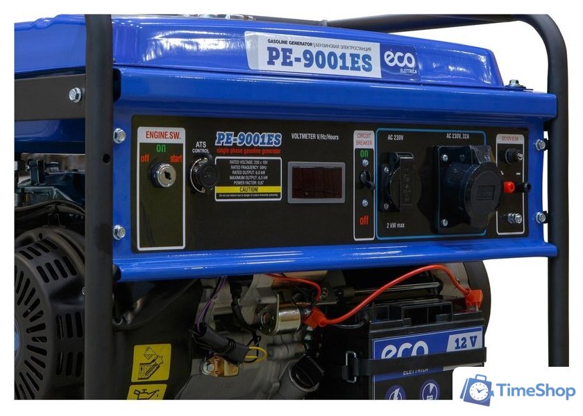 Бензиновый генератор ECO PE-9001ES - Изображение №5 — Интернет-магазин Time-Shop