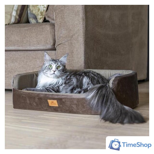 Лежак Ferplast Harris 65 83786512 (коричневый) - Изображение №5 — Интернет-магазин Time-Shop