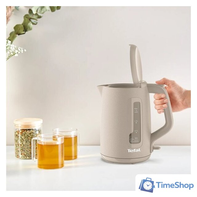 Электрический чайник Tefal Morning Fair Grey KO2M0B10 - Изображение №2 — Интернет-магазин Time-Shop