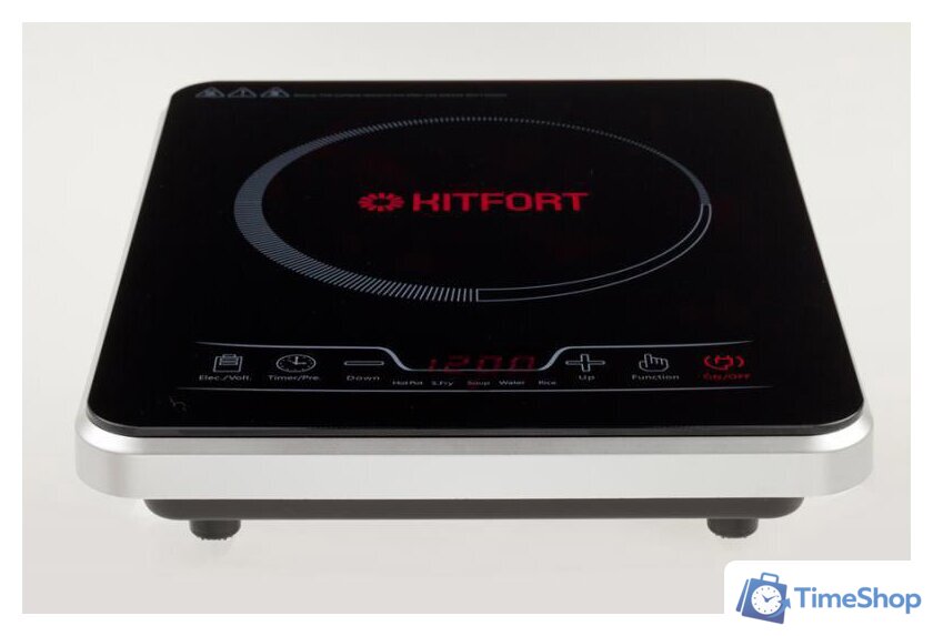 Настольная плита Kitfort KT-102 - Изображение №2 — Интернет-магазин Time-Shop