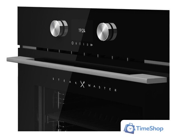 Электрический духовой шкаф TEKA Steakmaster (night river black) - Изображение №3 — Интернет-магазин Time-Shop