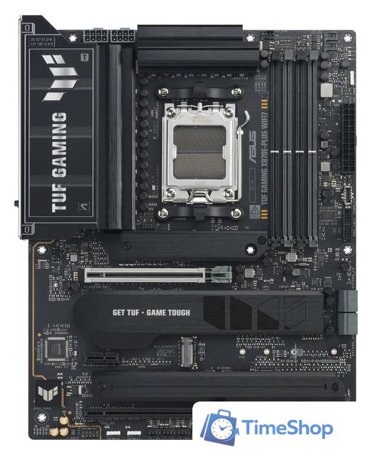 Материнская плата ASUS TUF Gaming X870E-Plus WiFi7 - Изображение №1 — Интернет-магазин Time-Shop