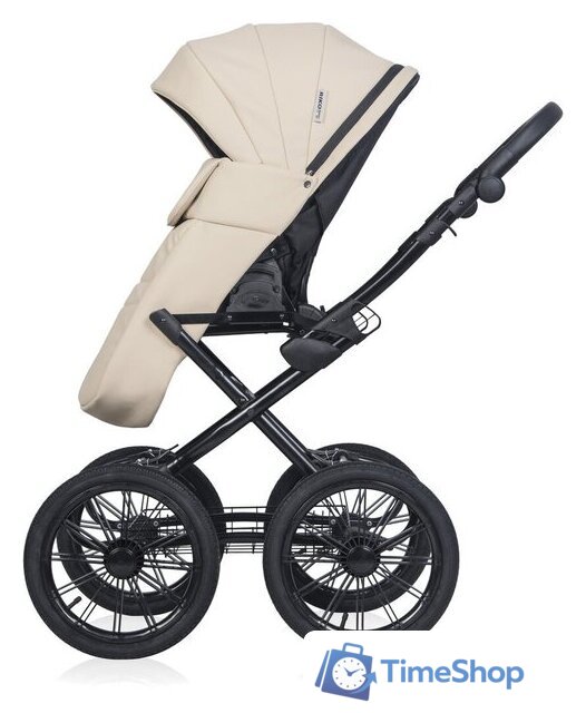 Универсальная коляска Riko Montana Ecco Prestige (2 в 1, 15/бежевый) - Изображение №3 — Интернет-магазин Time-Shop