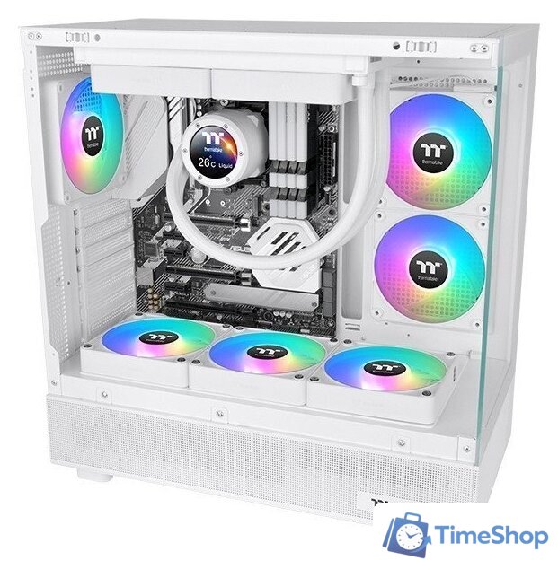 Комплект вентиляторов для корпуса Thermaltake CT140 EX Reverse ARGB CL-F195-PL14SW-A - Изображение №6 — Интернет-магазин Time-Shop