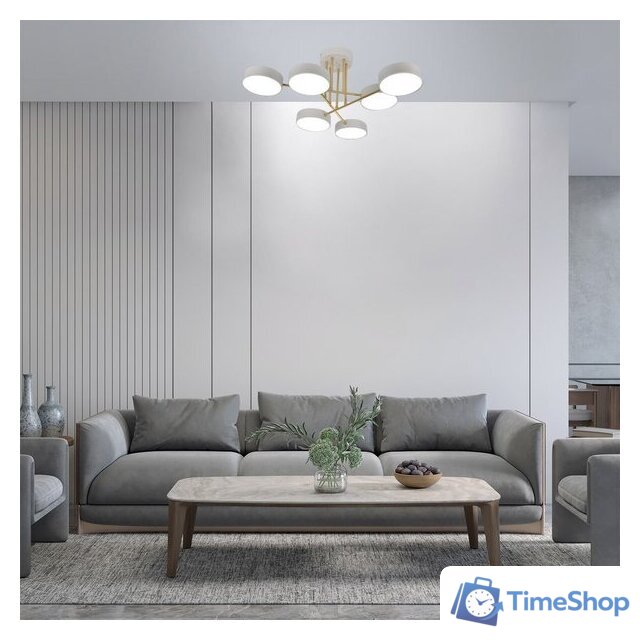 Припотолочная люстра Escada 10262/6LED - Изображение №6 — Интернет-магазин Time-Shop