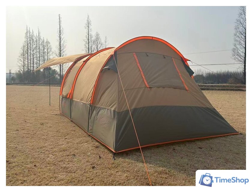 Кемпинговая палатка LanYu 1125 (коричневый/желтовато-коричневый/оранжевый) - Изображение №8 — Интернет-магазин Time-Shop