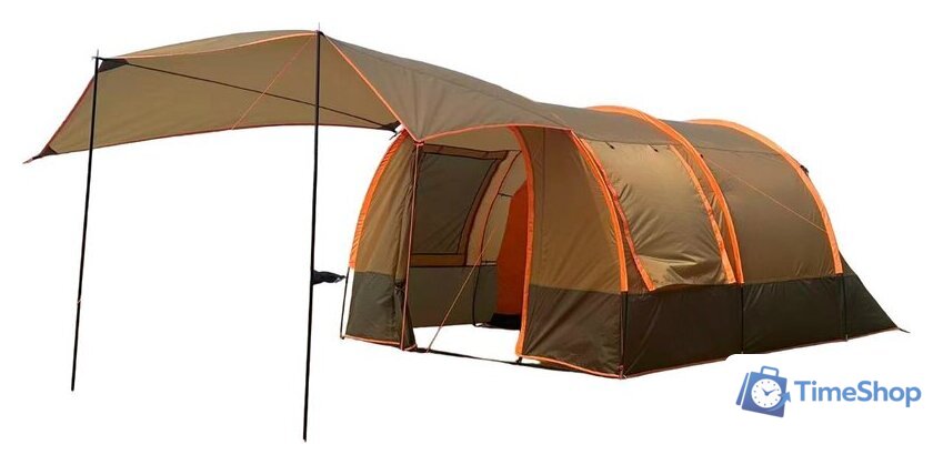 Кемпинговая палатка LanYu 1125 (коричневый/желтовато-коричневый/оранжевый) - Изображение №1 — Интернет-магазин Time-Shop