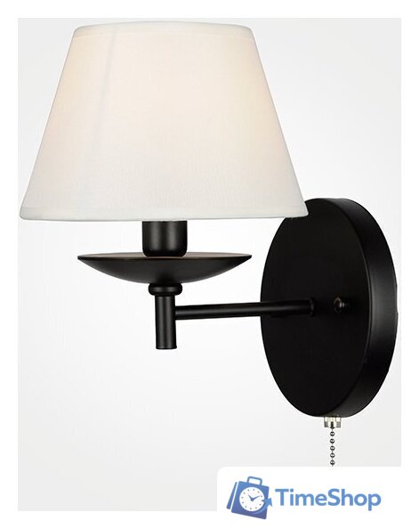 Бра Евросвет Hotel 60060/1 (черный) - Изображение №1 — Интернет-магазин Time-Shop