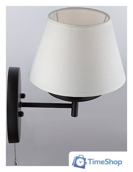 Бра Евросвет Hotel 60060/1 (черный) - Изображение №3 — Интернет-магазин Time-Shop