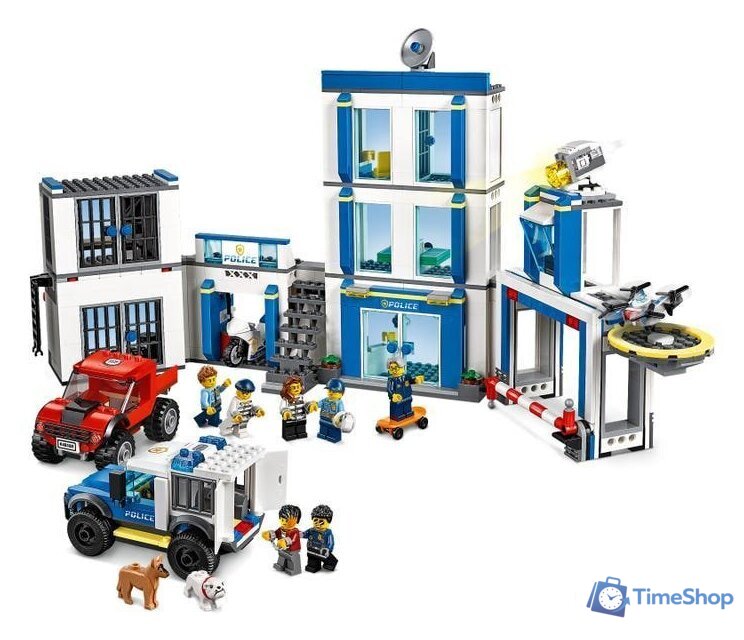 Конструктор LEGO City 60246 Полицейский участок - Изображение №5 — Интернет-магазин Time-Shop