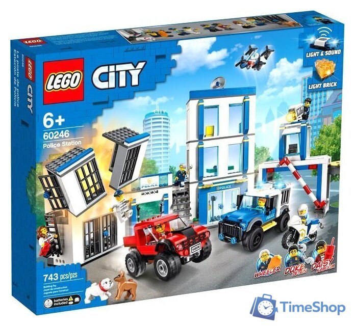 Конструктор LEGO City 60246 Полицейский участок - Изображение №1 — Интернет-магазин Time-Shop