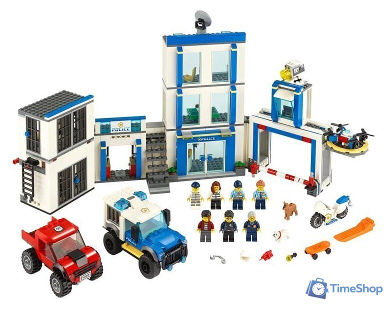 Конструктор LEGO City 60246 Полицейский участок - Изображение №3 — Интернет-магазин Time-Shop