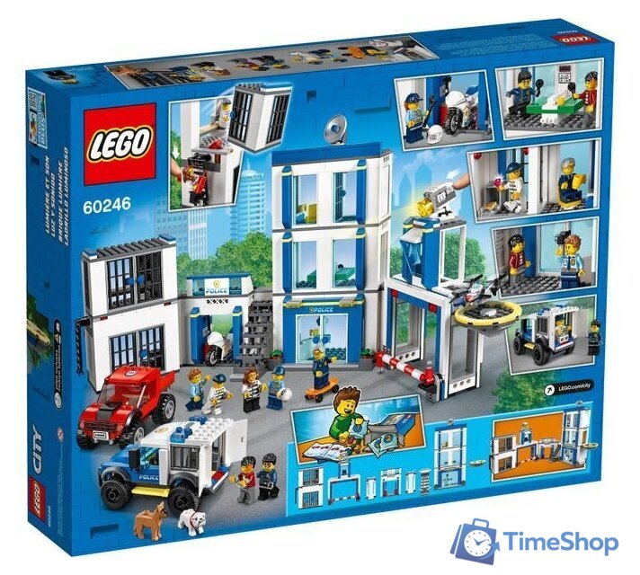 Конструктор LEGO City 60246 Полицейский участок - Изображение №2 — Интернет-магазин Time-Shop