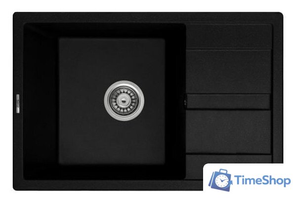 Кухонная мойка ZorG Apollo 78 (черный опал) - Изображение №1 — Интернет-магазин Time-Shop