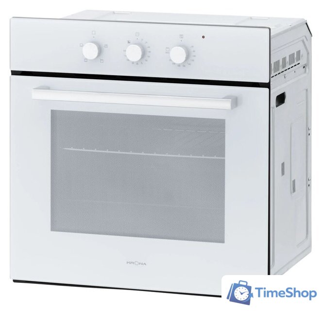 Электрический духовой шкаф Krona Essenza 60 WH G2 - Изображение №2 — Интернет-магазин Time-Shop