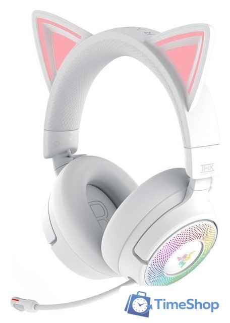 Наушники Razer Kraken Kitty V3 Pro (белый) - Изображение №1 — Интернет-магазин Time-Shop