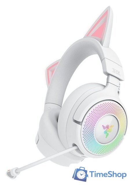 Наушники Razer Kraken Kitty V3 Pro (белый) - Изображение №5 — Интернет-магазин Time-Shop