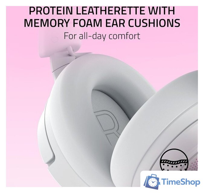 Наушники Razer Kraken Kitty V3 Pro (белый) - Изображение №12 — Интернет-магазин Time-Shop