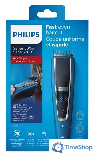 Машинка для стрижки волос Philips HC5612/15 - Изображение №5 — Интернет-магазин Time-Shop