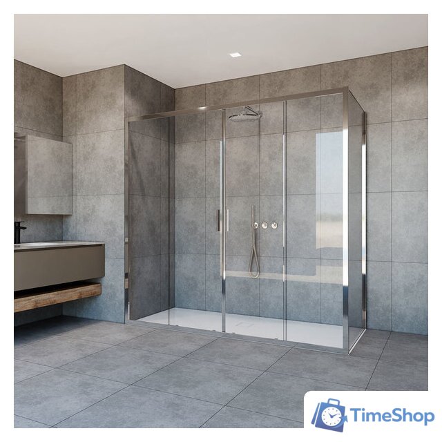 Душевой уголок Vincea Garda VSR-1G29019CL (хром/прозрачное) - Изображение №1 — Интернет-магазин Time-Shop