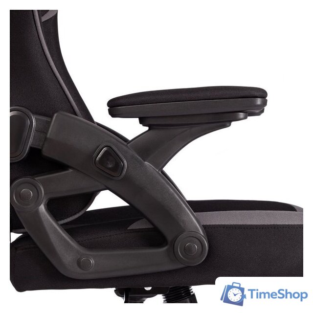 Игровое (геймерское) кресло TetChair iBear (ткань черный/серый) - Изображение №11 — Интернет-магазин Time-Shop