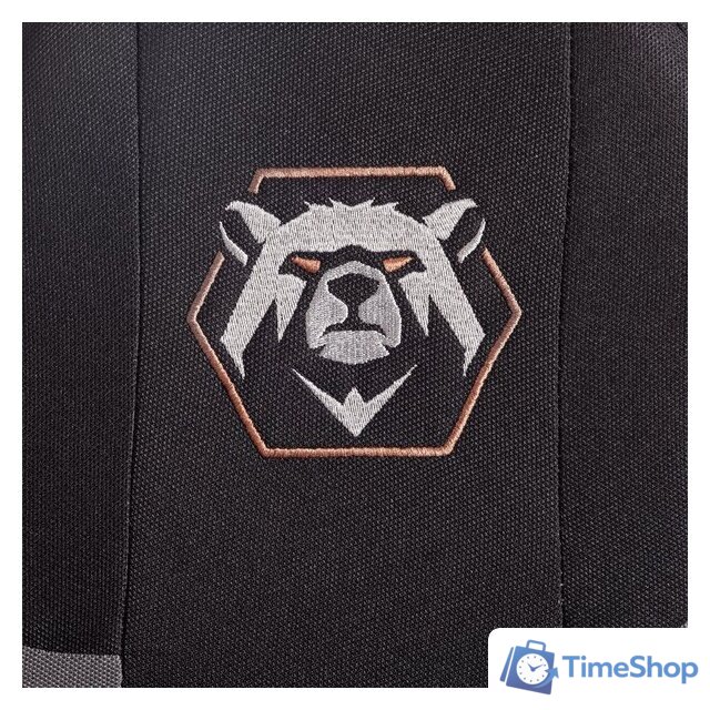 Игровое (геймерское) кресло TetChair iBear (ткань черный/серый) - Изображение №16 — Интернет-магазин Time-Shop