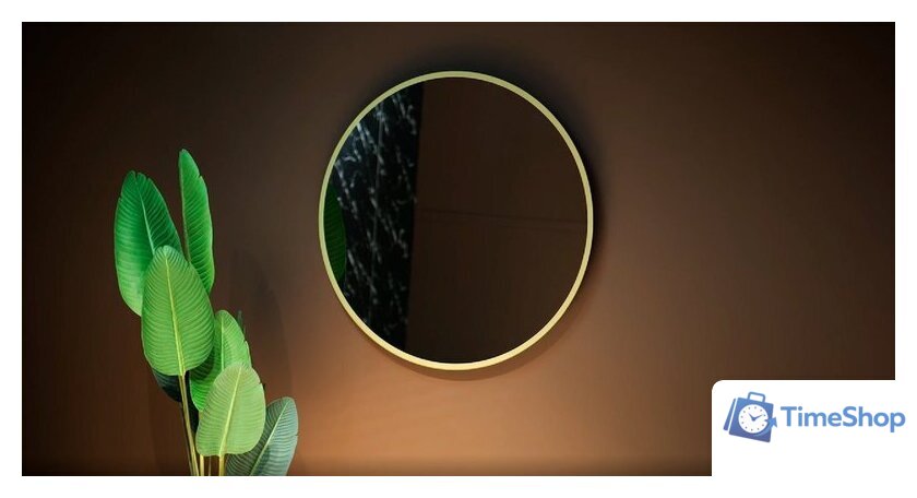  Silver Mirrors Зеркало Monaco Gold D100 LED-00002767 - Изображение №4 — Интернет-магазин Time-Shop