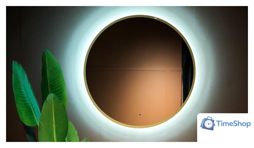  Silver Mirrors Зеркало Monaco Gold D100 LED-00002767 - Изображение №5 — Интернет-магазин Time-Shop