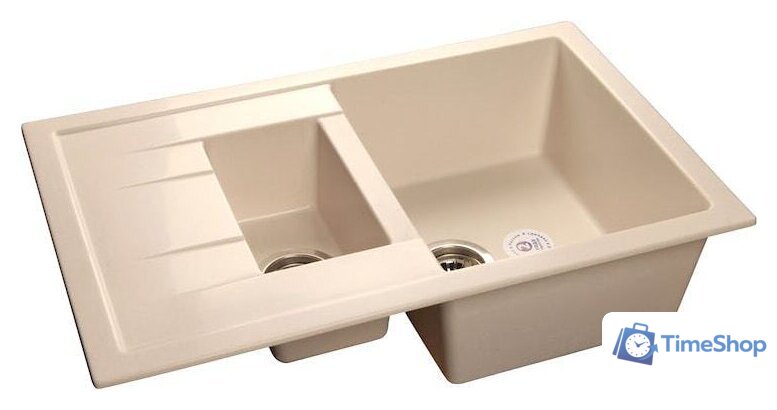 Кухонная мойка GranFest GF-Q775KL (белый) - Изображение №1 — Интернет-магазин Time-Shop