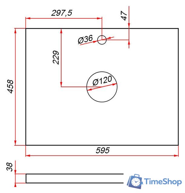  ЗОВ Тумба под умывальник Дион 60 D60LWP0M9003MKV5-HPL38T (туя/белый матовый) - Изображение №5 — Интернет-магазин Time-Shop