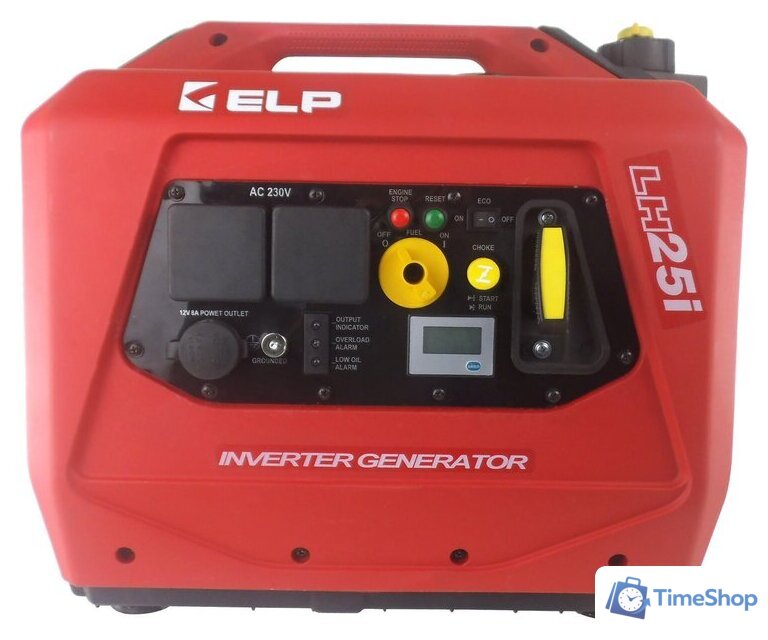 Бензиновый генератор ELP LH25i (красный) - Изображение №1 — Интернет-магазин Time-Shop