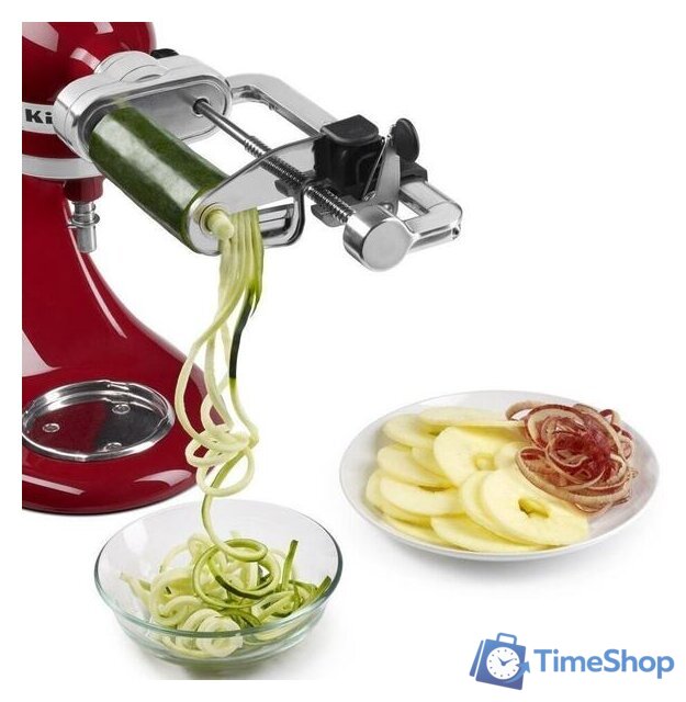 Насадка-спиралайзер KitchenAid 5KSM1APC - Изображение №11 — Интернет-магазин Time-Shop