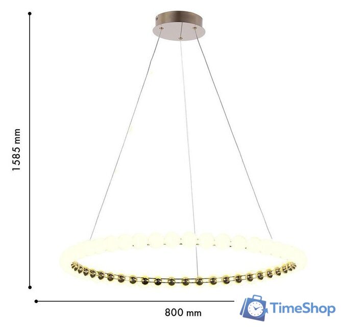 Подвесная люстра Favourite 4590-8P - Изображение №7 — Интернет-магазин Time-Shop