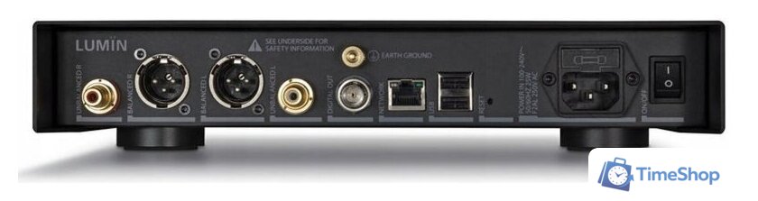 Сетевой проигрыватель Lumin D3 (черный) - Изображение №2 — Интернет-магазин Time-Shop